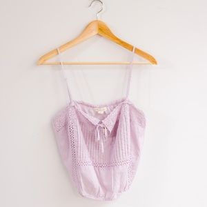 Aéropostale Womens Tank Top Lilac NWT Size Large